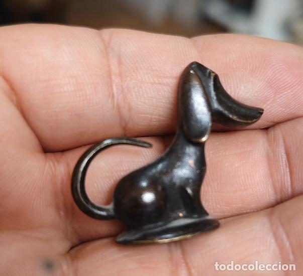 Arte: PEQUE&Ntilde;O PERRITO ART-DECO BRONCE - Foto 2
