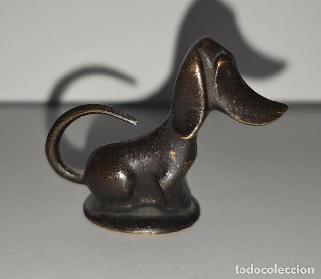 Arte: PEQUE&Ntilde;O PERRITO ART-DECO BRONCE - Foto 3