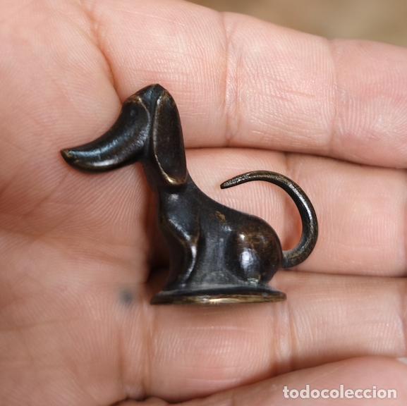 Arte: PEQUE&Ntilde;O PERRITO ART-DECO BRONCE - Foto 4