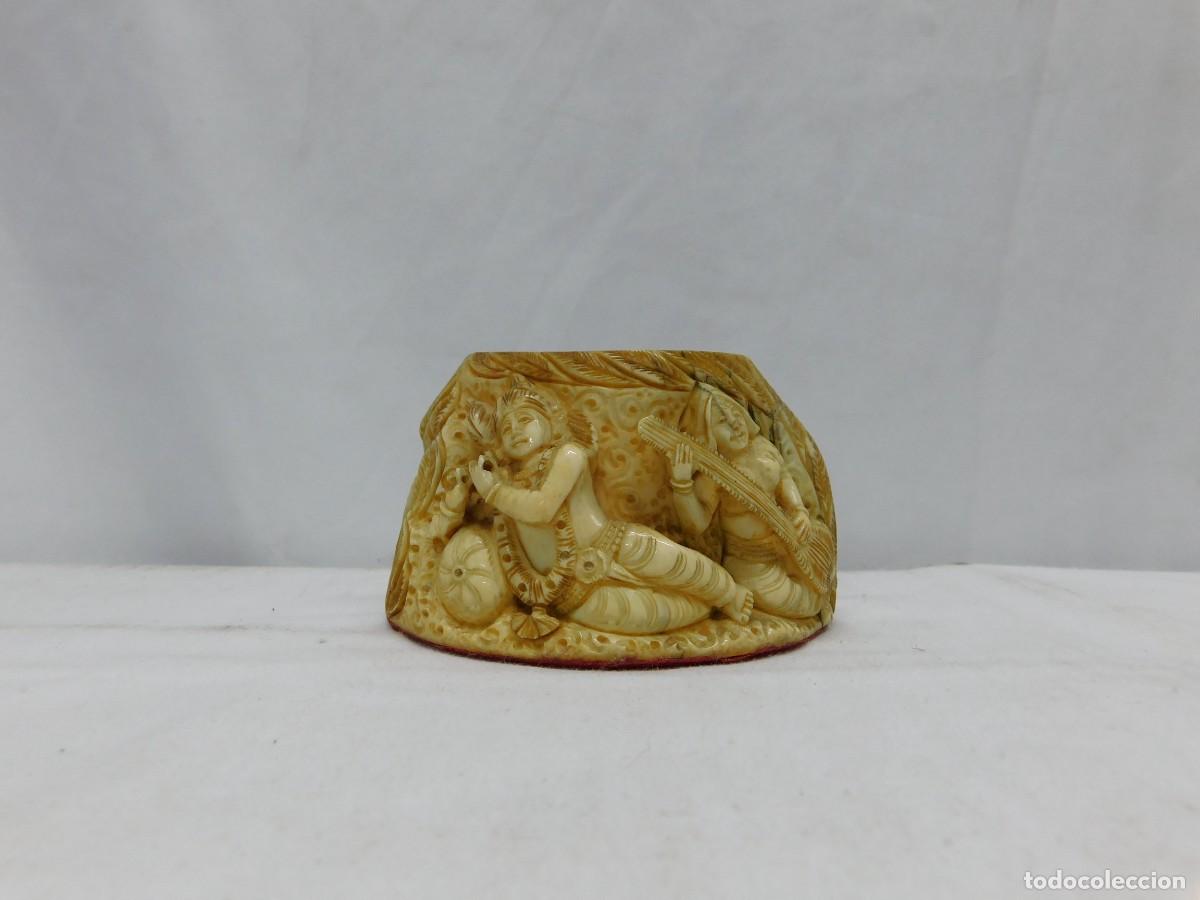 Arte: RELIEVE ORIENTAL EN HUESO - Foto 4