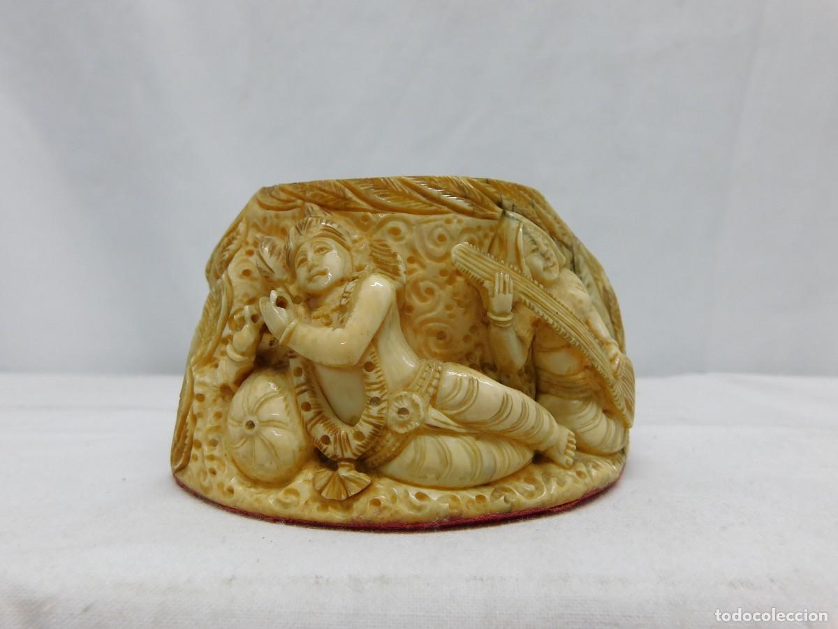 Arte: RELIEVE ORIENTAL EN HUESO - Foto 5