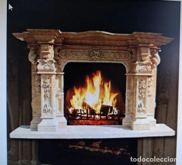 Arte: chimenea piedra travertina - Foto 1