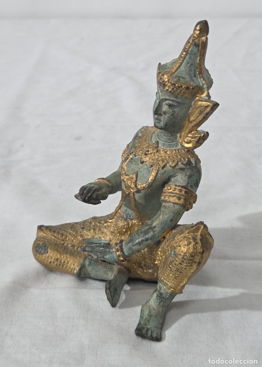 Arte: Figura Buda Tailandes en bronce - Foto 3