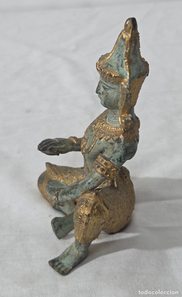 Arte: Figura Buda Tailandes en bronce - Foto 4
