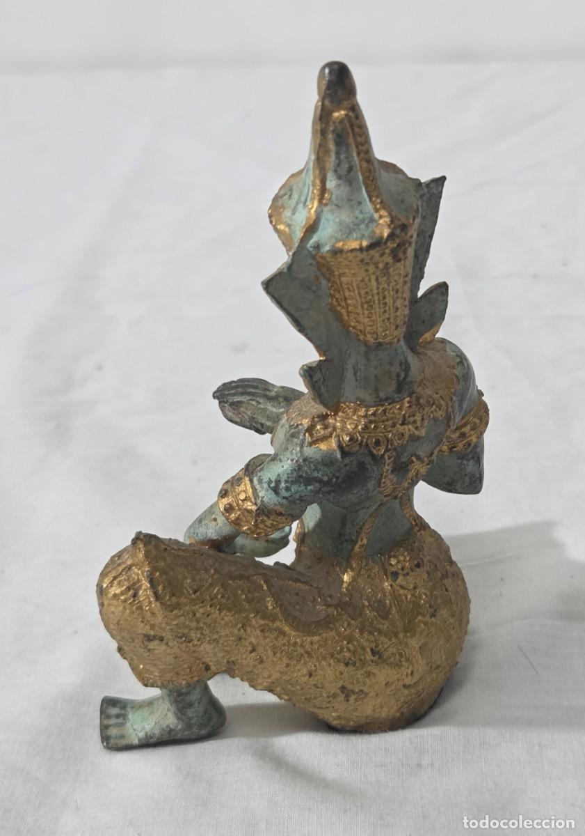 Arte: Figura Buda Tailandes en bronce - Foto 5