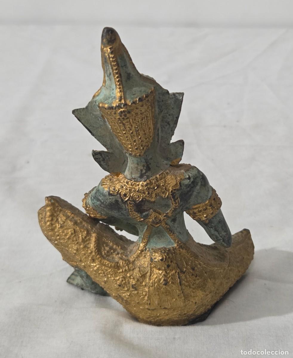 Arte: Figura Buda Tailandes en bronce - Foto 6