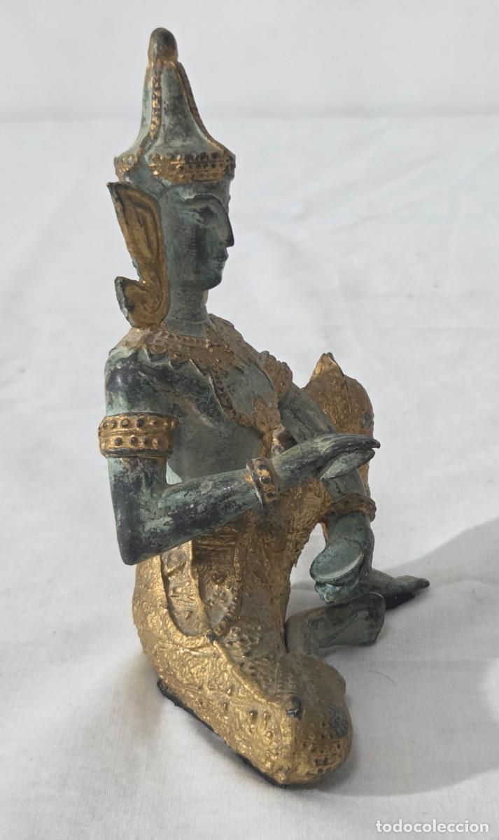 Arte: Figura Buda Tailandes en bronce - Foto 9