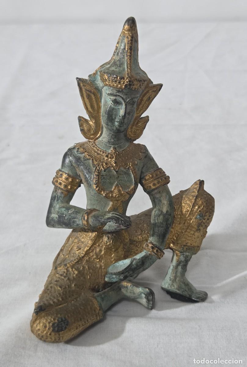 Arte: Figura Buda Tailandes en bronce - Foto 11