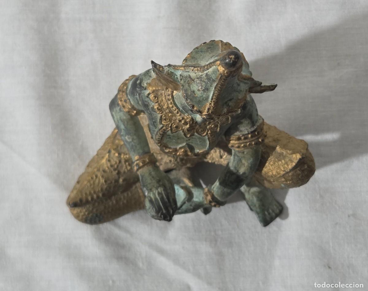 Arte: Figura Buda Tailandes en bronce - Foto 12