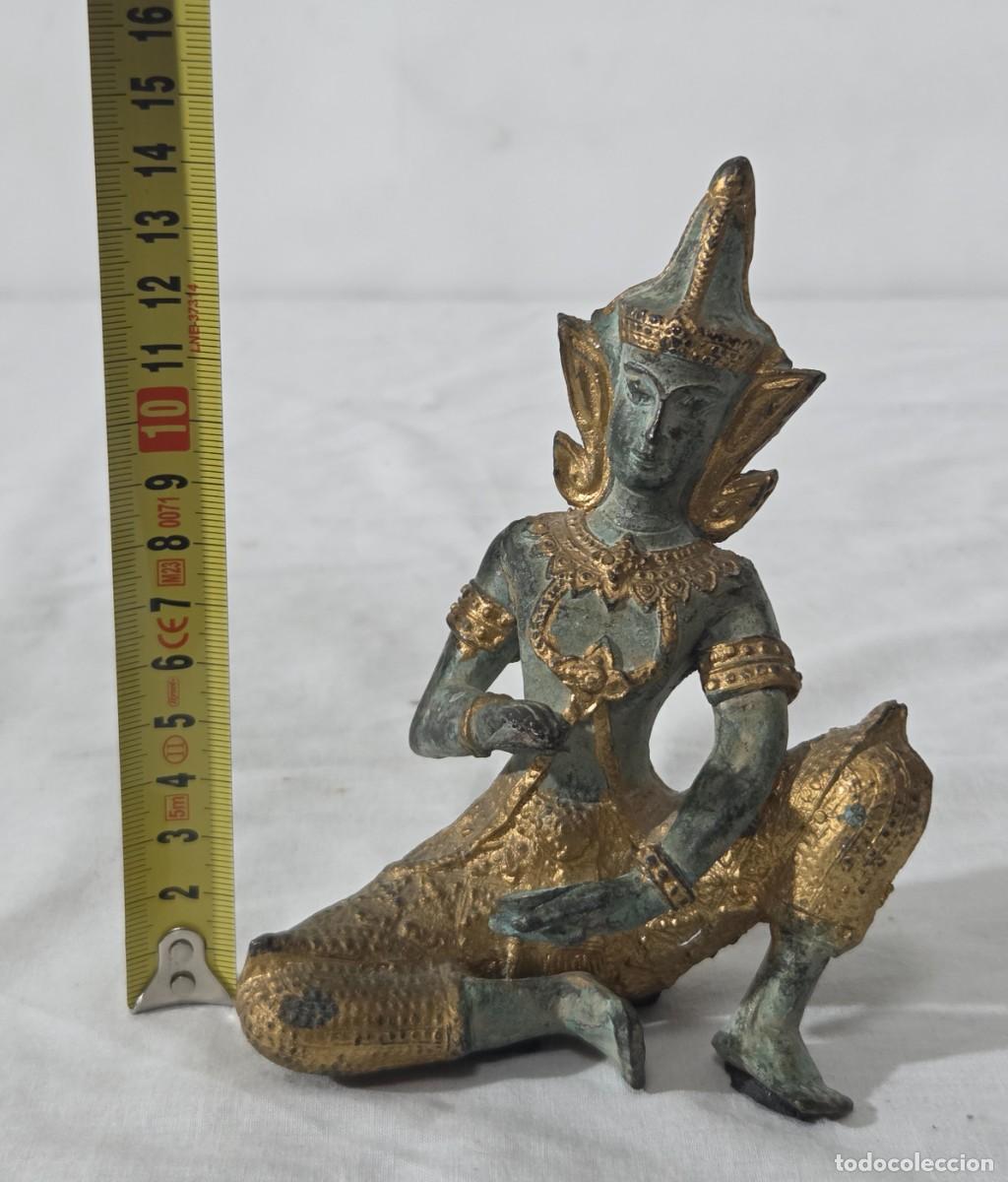 Arte: Figura Buda Tailandes en bronce - Foto 14