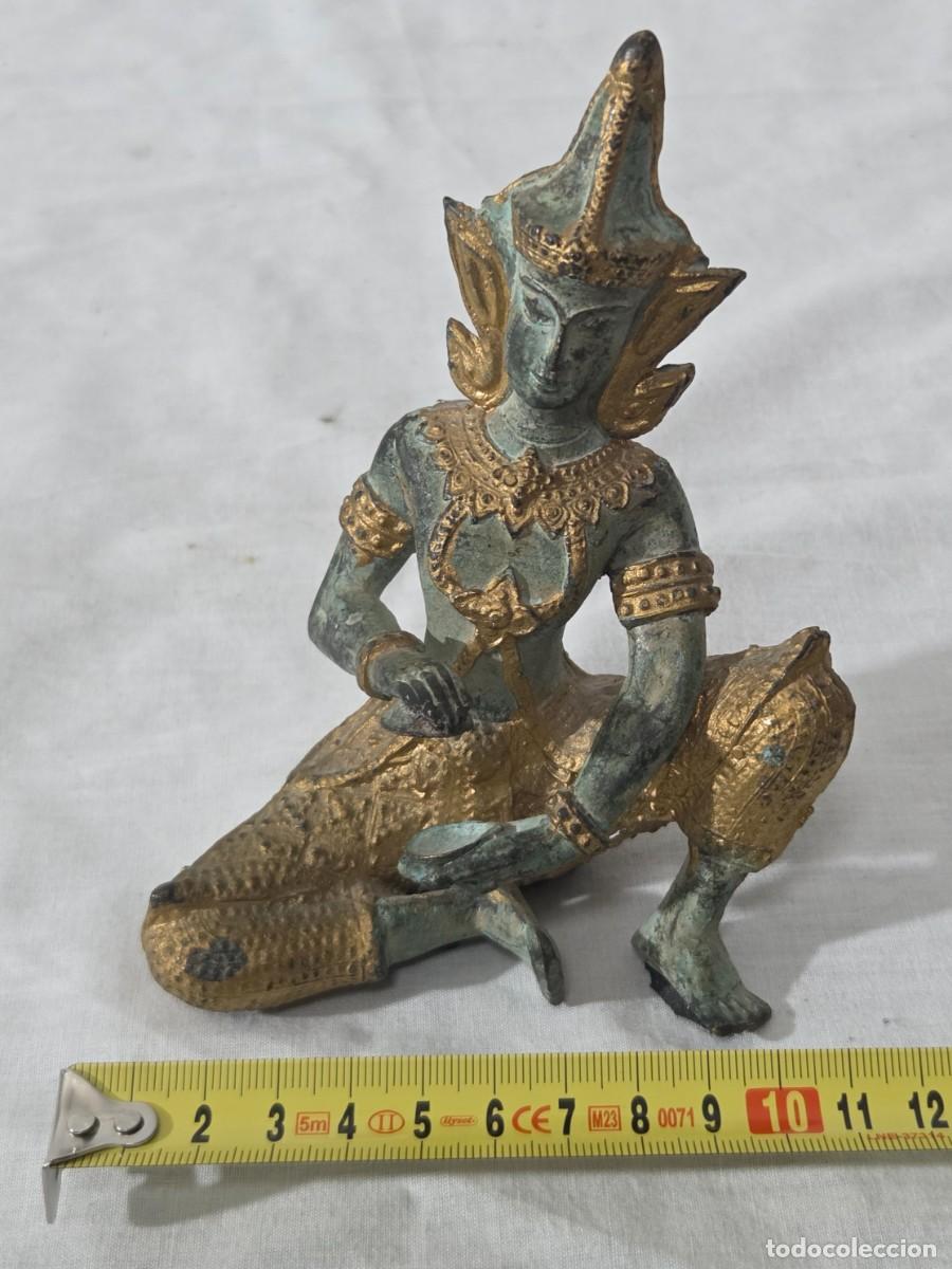 Arte: Figura Buda Tailandes en bronce - Foto 15
