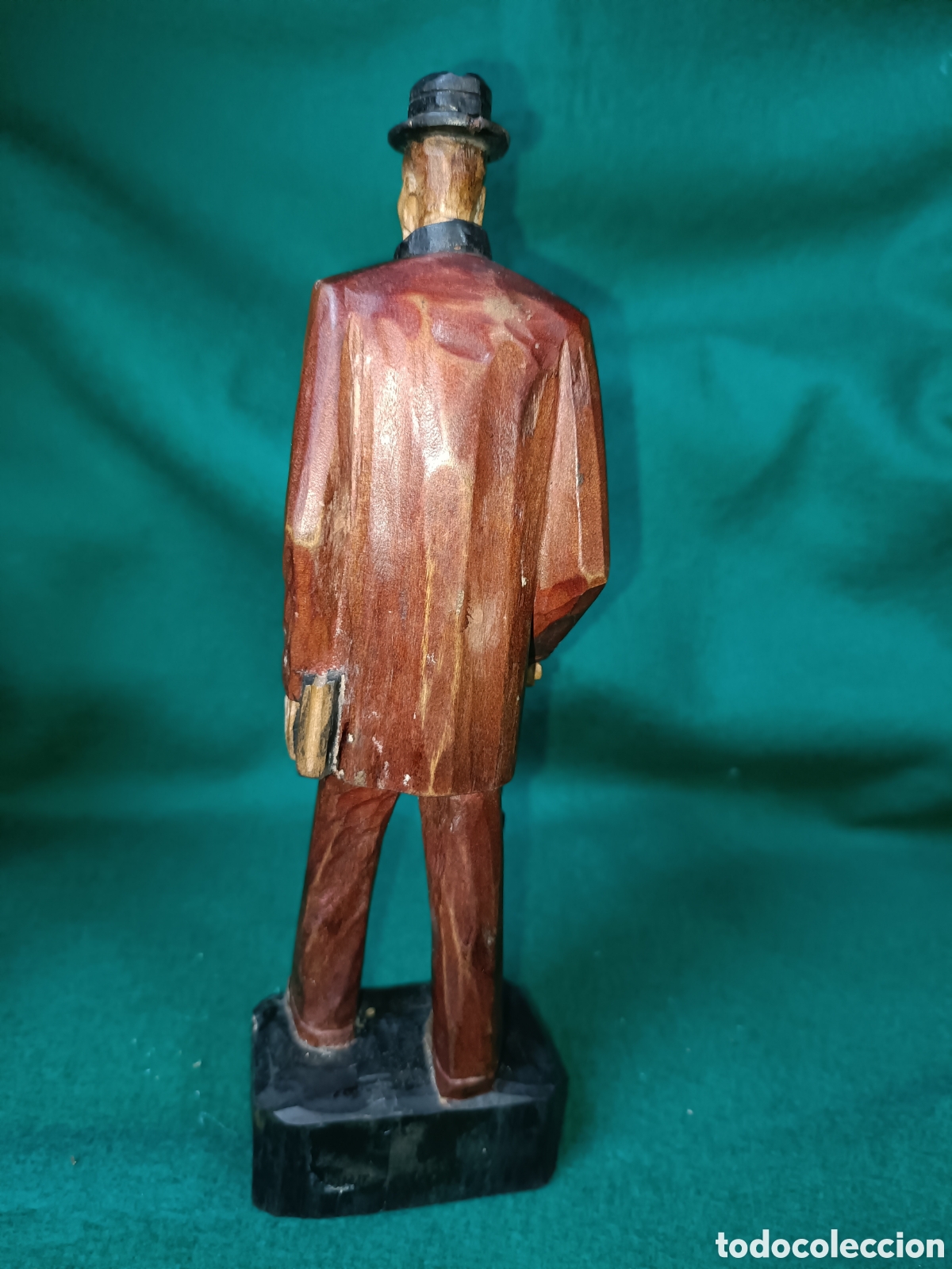Arte: Figura madera, policromada - Foto 3