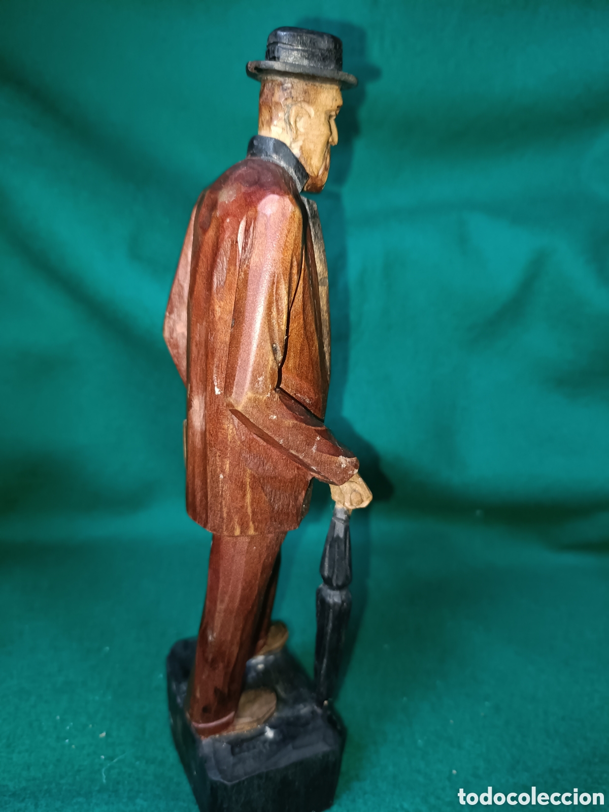Arte: Figura madera, policromada - Foto 4