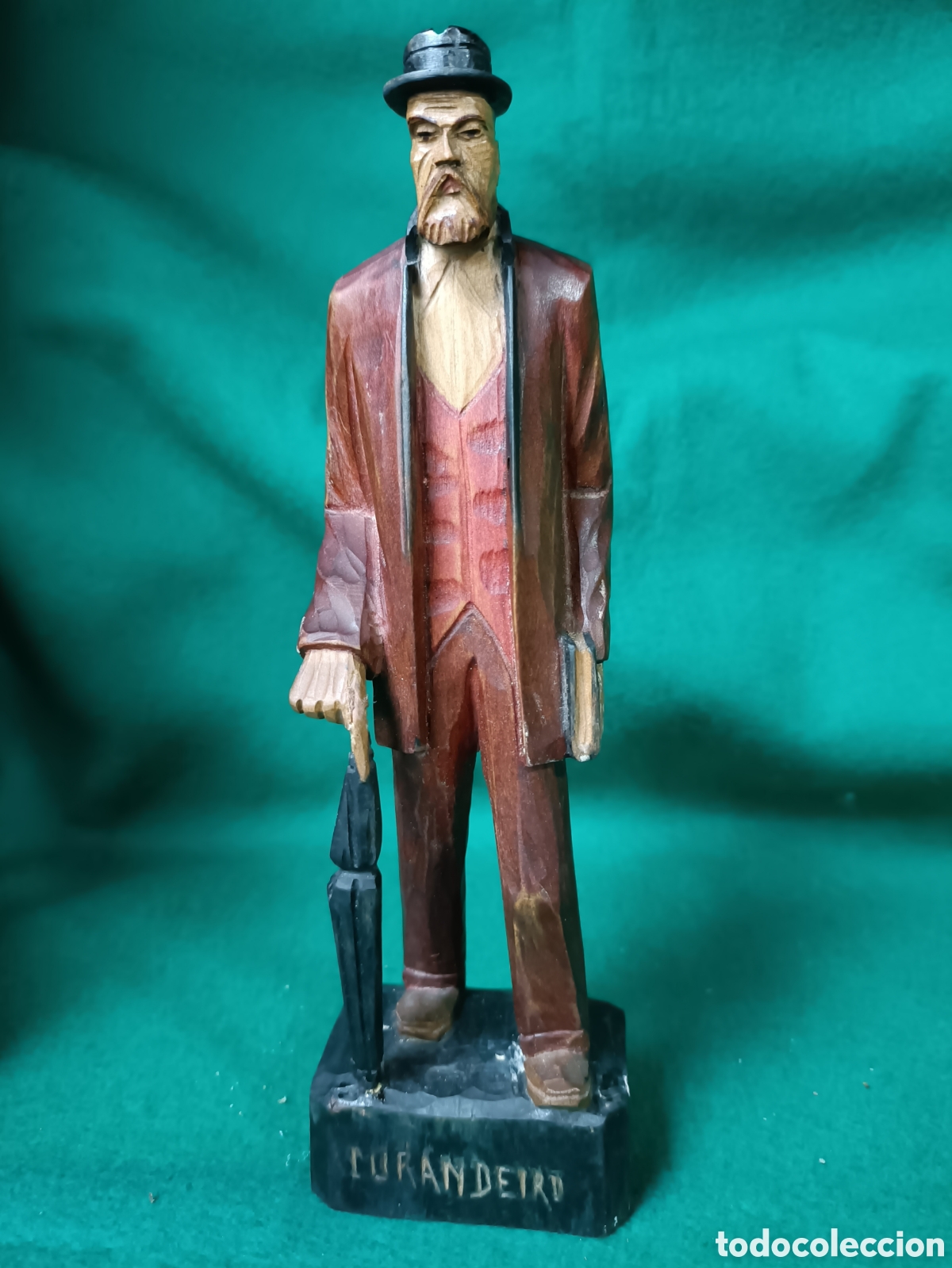 Arte: Figura madera, policromada - Foto 1