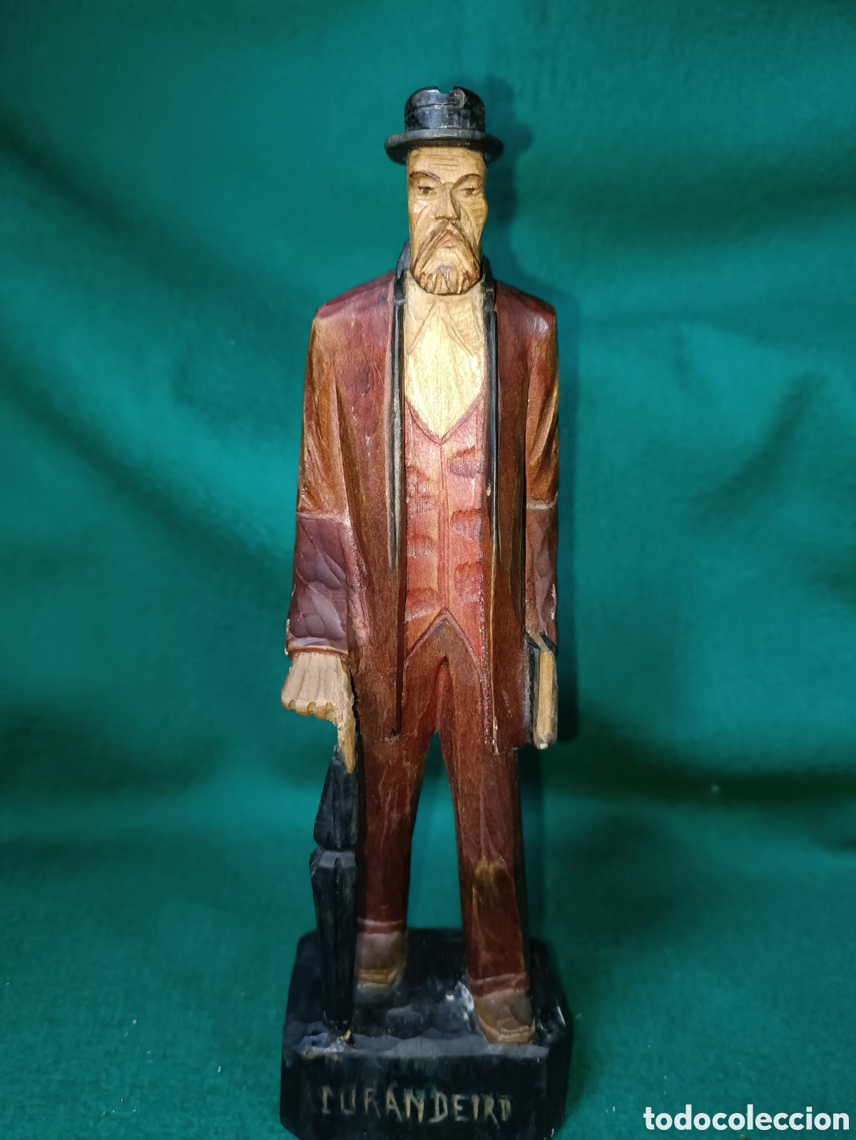 Arte: Figura madera, policromada - Foto 5