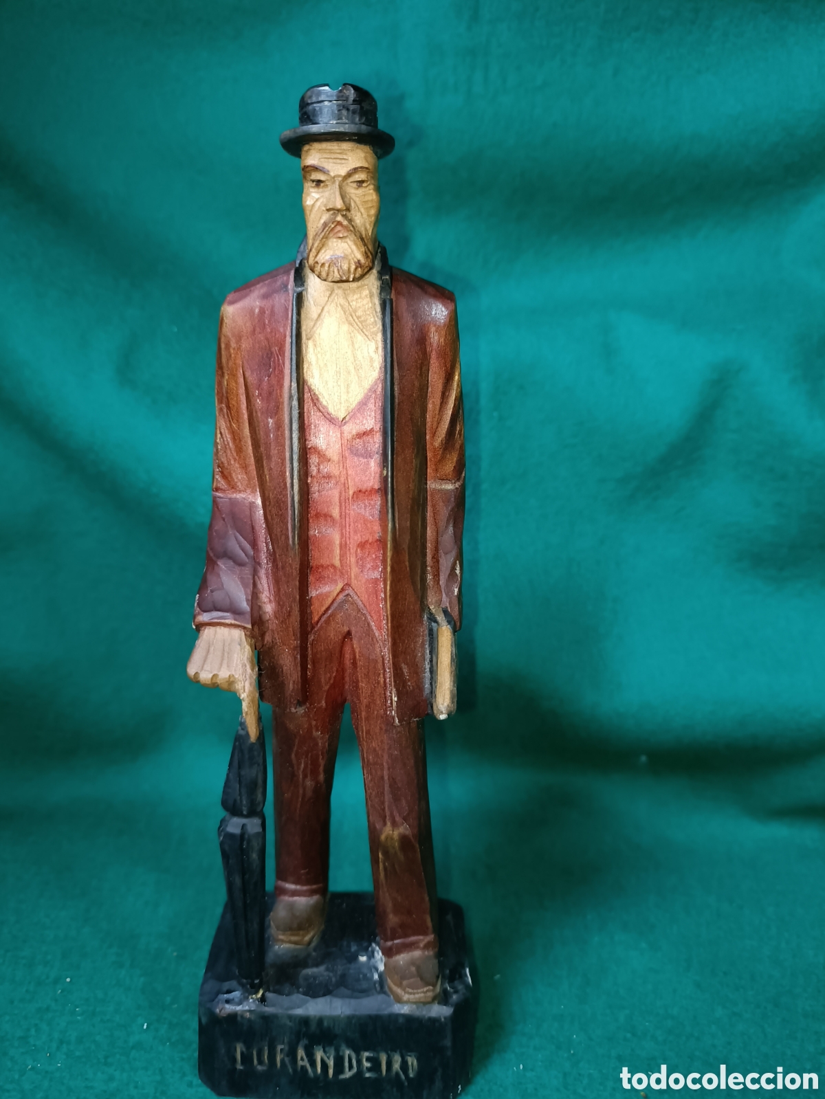 Arte: Figura madera, policromada - Foto 7