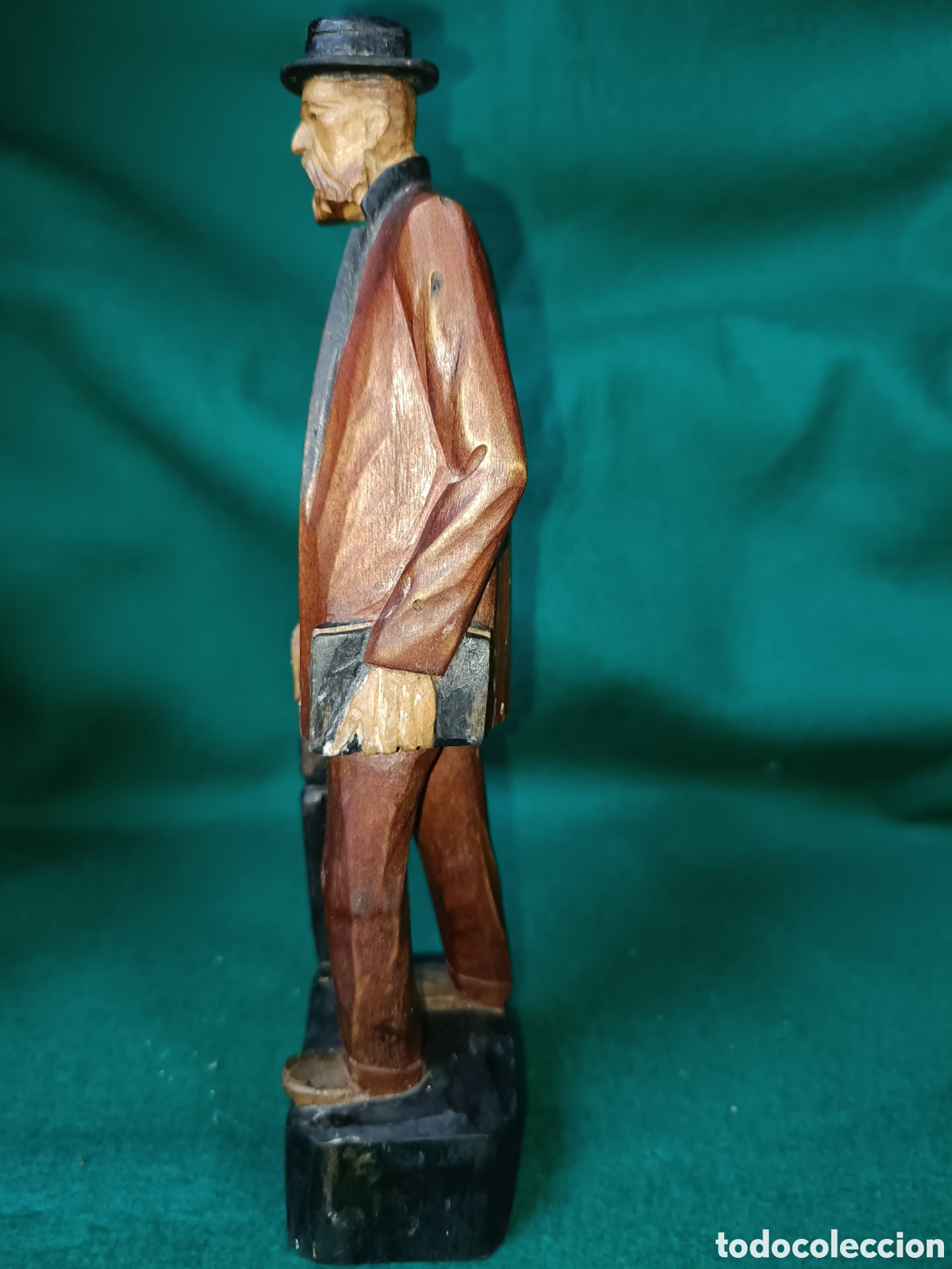 Arte: Figura madera, policromada - Foto 2
