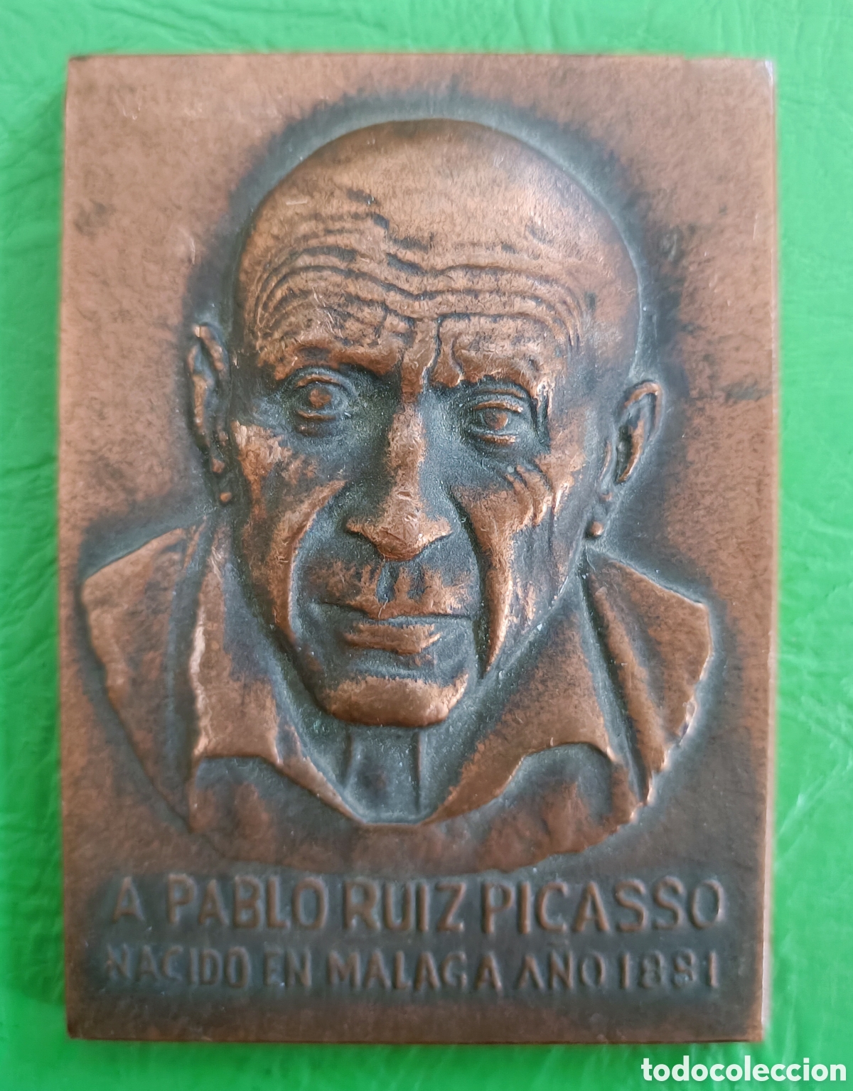 Arte: PICASSO PLACA BRONCE - Foto 1