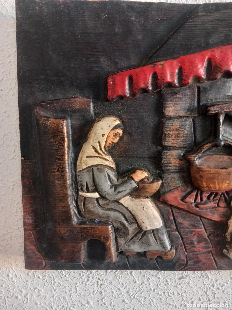 Arte: BONITO CUADRO DE MADERA - Foto 3