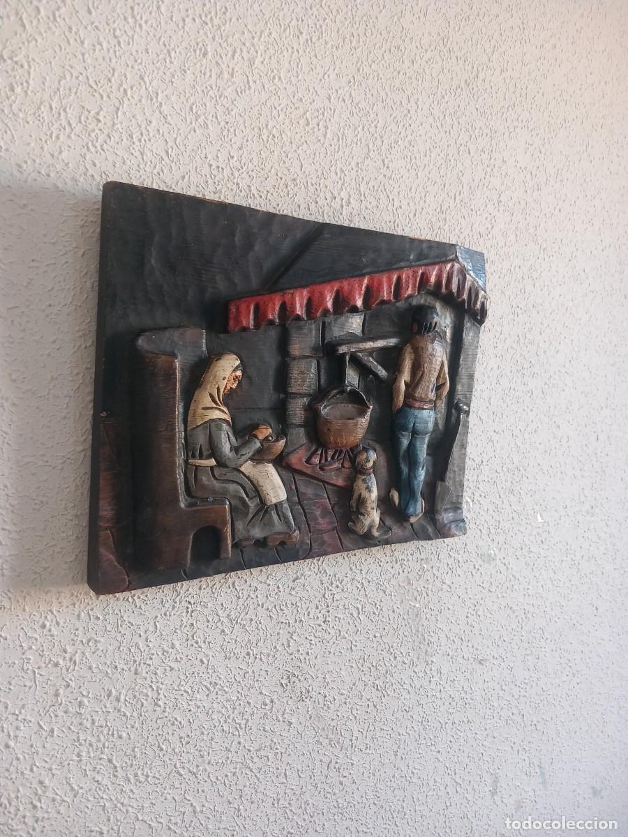 Arte: BONITO CUADRO DE MADERA - Foto 7