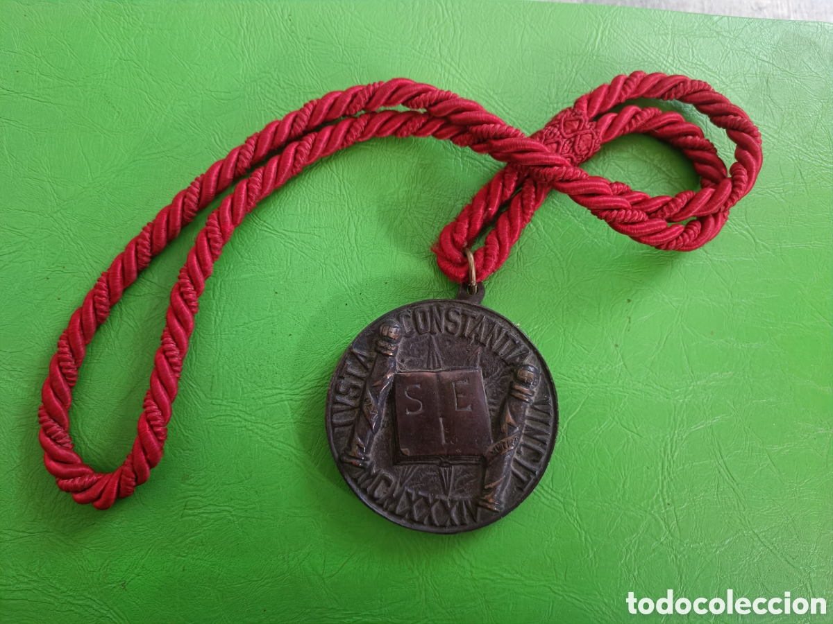 Arte: BRONCE MEDALLON CONMEMORATIVA - Foto 3