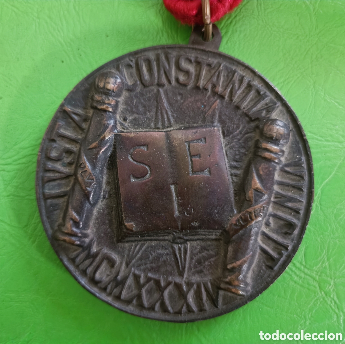 Arte: BRONCE MEDALLON CONMEMORATIVA - Foto 1