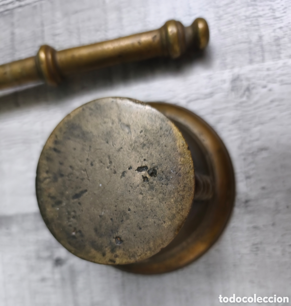 Arte: ALMIREZ BRONCE SIGLO XVIII -XIX - Foto 2