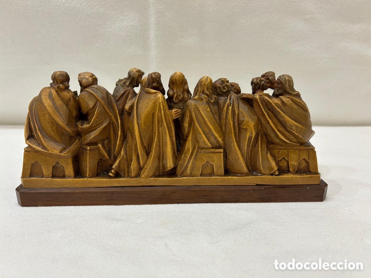 Arte: &Uacute;ltima cena en madera - Anri - Foto 2