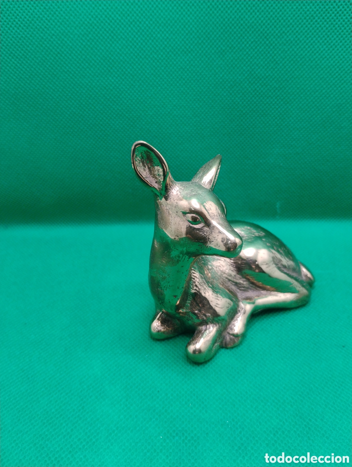 Arte: Figura Cervatillo en bronce - Foto 2