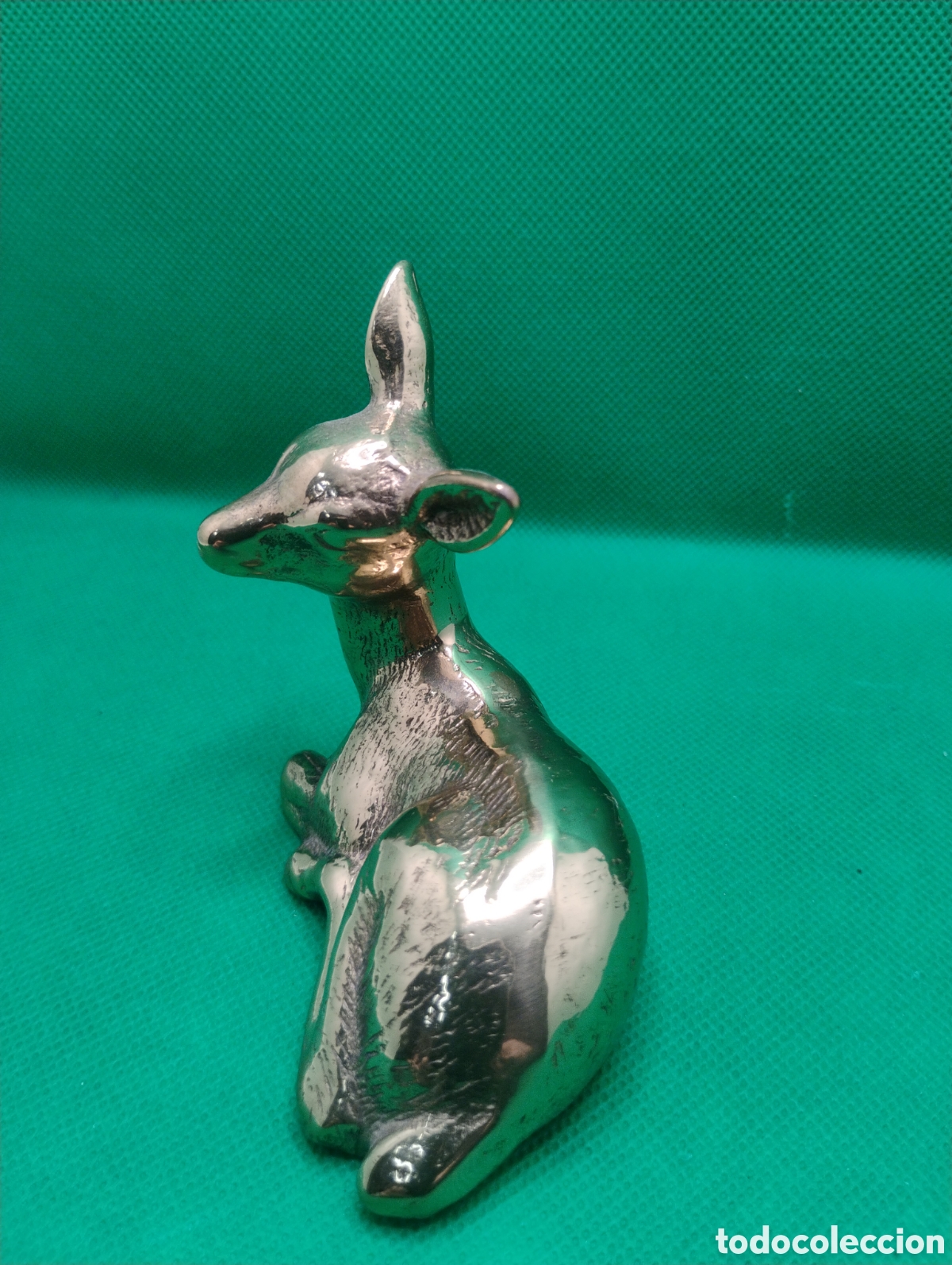 Arte: Figura Cervatillo en bronce - Foto 3