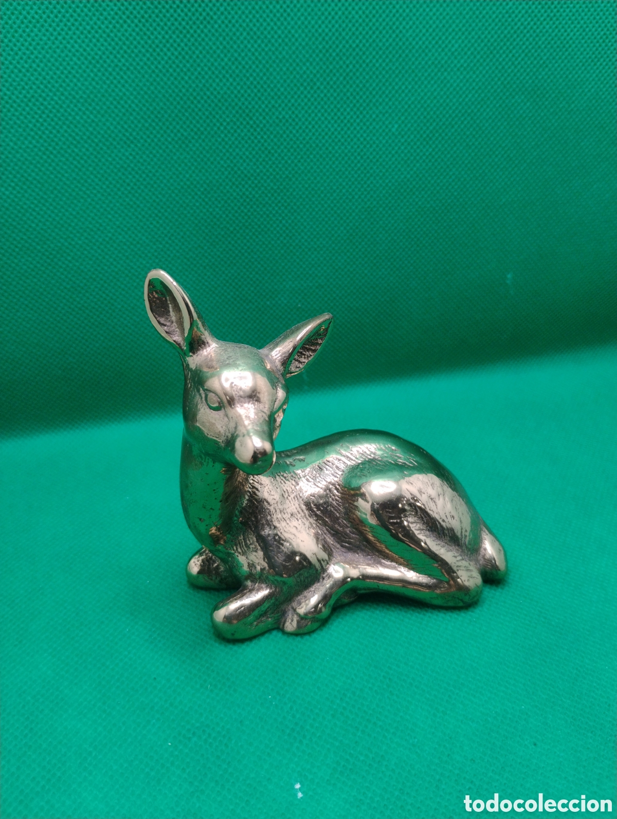 Arte: Figura Cervatillo en bronce - Foto 1