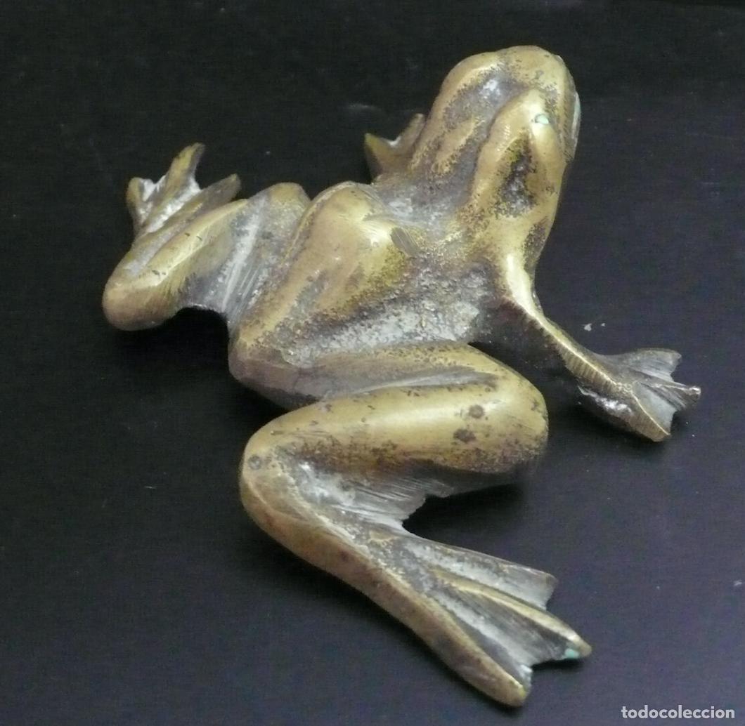 Arte: TRES ANFIBIOS DE BRONCE - Foto 2