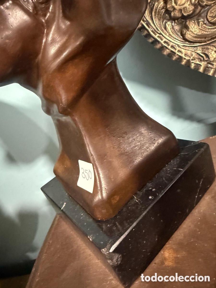 Arte: Bronce mujer con sombrero - Foto 3