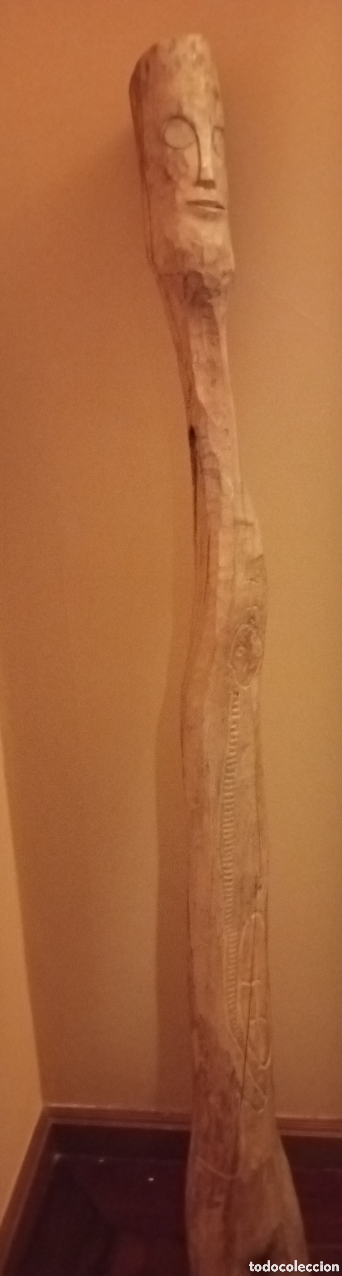 Arte: Pintura gallega escultura juan Otero Garc&iacute;a madera de bog tallada &rdquo;Eiravella&rdquo; (Pontevedra 1934-2019)