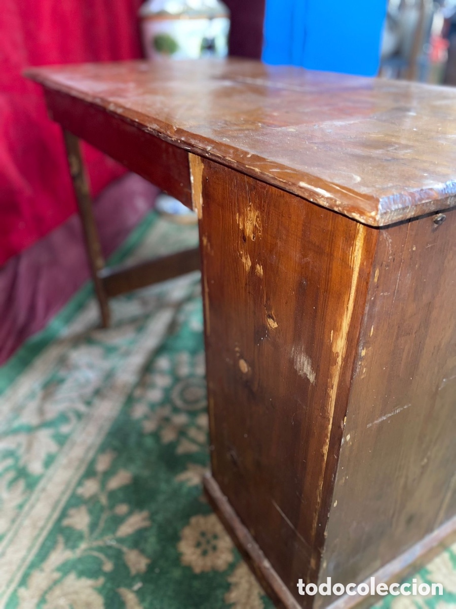 Arte: Escritorio de madera - Foto 3