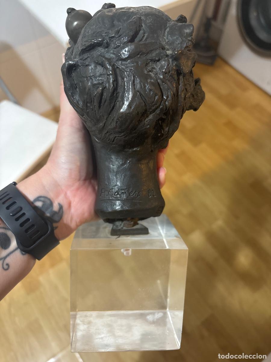 Arte: Cabeza bronce Aurora Ca&ntilde;ero - Foto 2