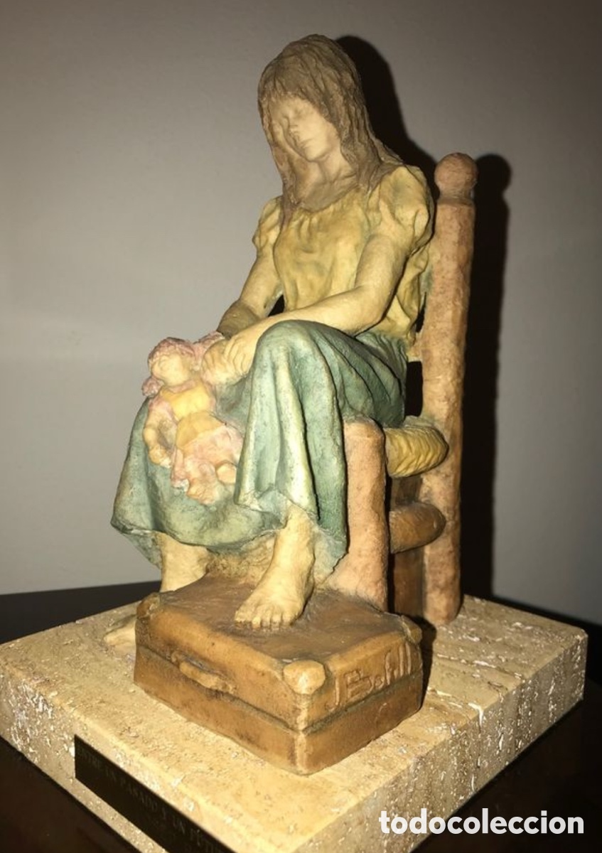 Arte: Josep BOFILL. Mujer con equipaje - Foto 1