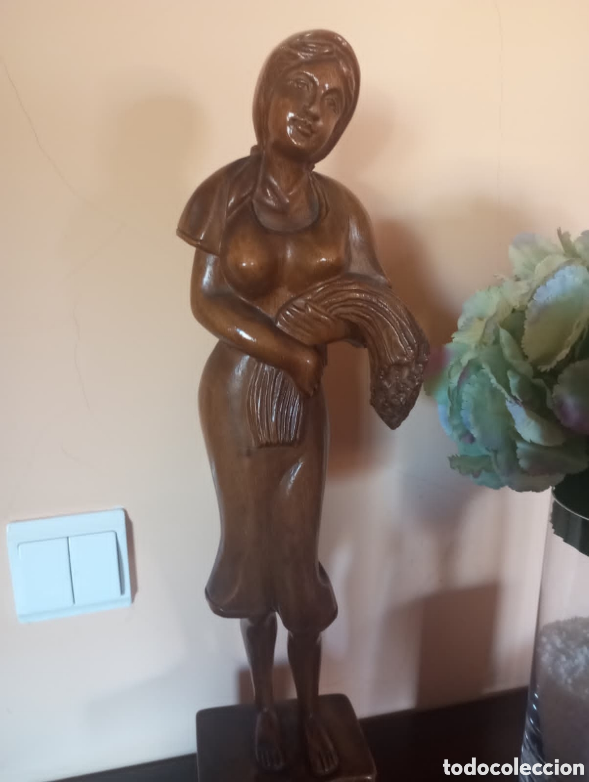 Arte: Escultura de campesina - Foto 3