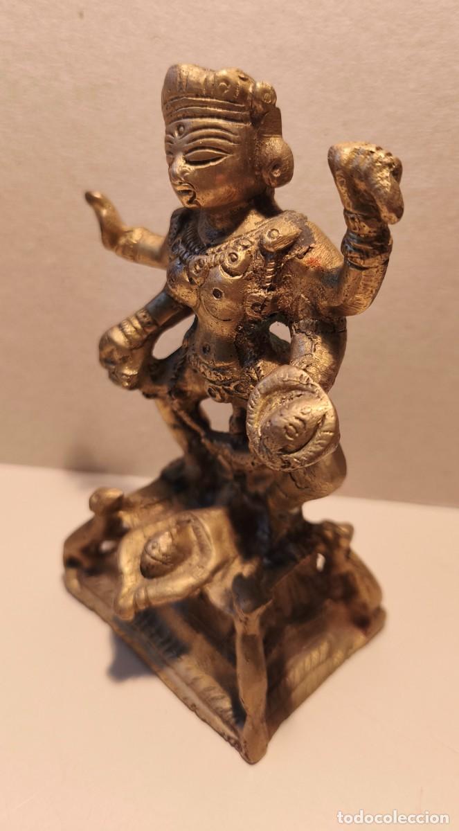 Arte: ESPECTACULAR DIOSA KALI DE BRONCE - Foto 2