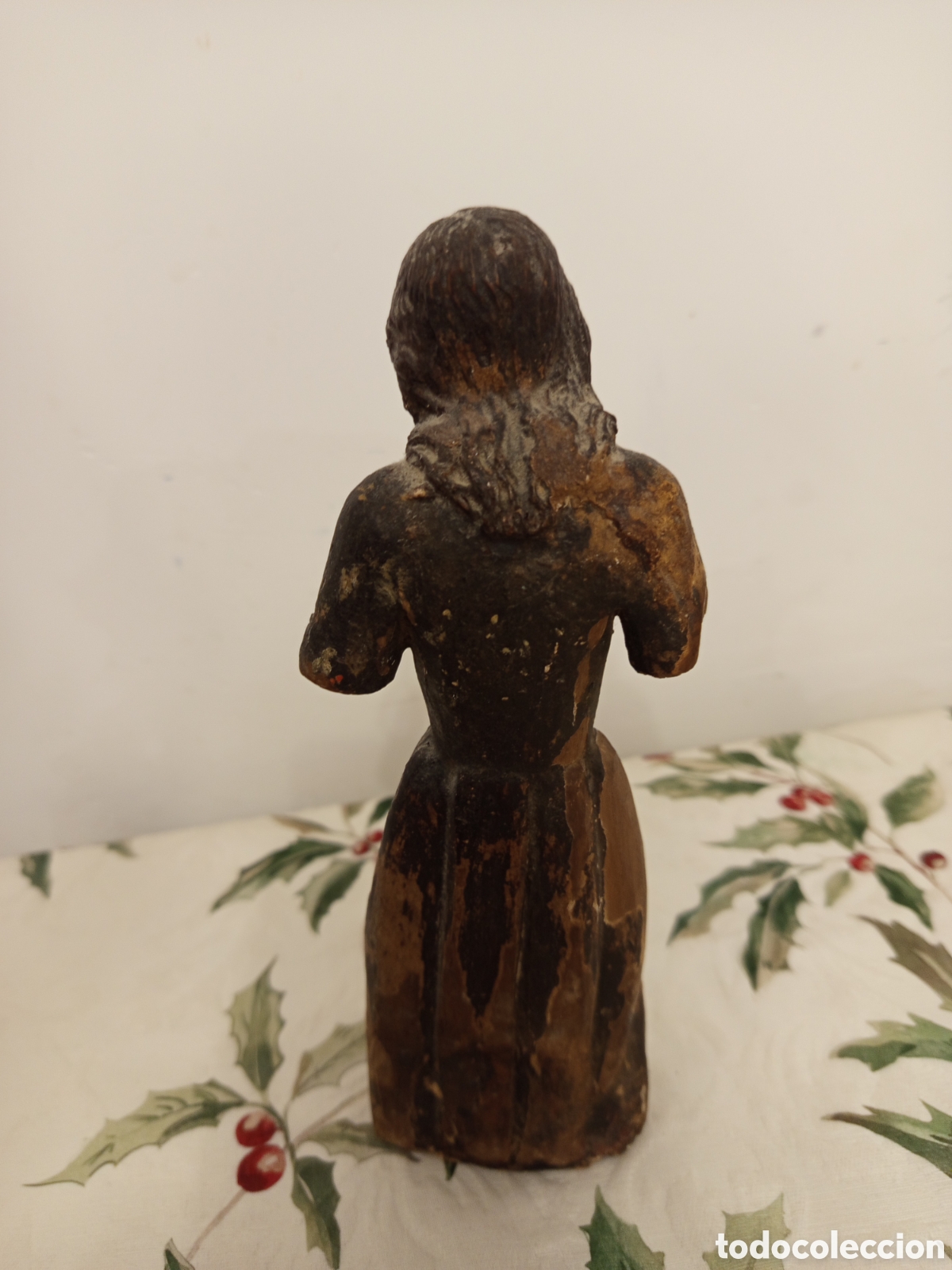 Arte: Talla de madera del 1800 - Foto 3