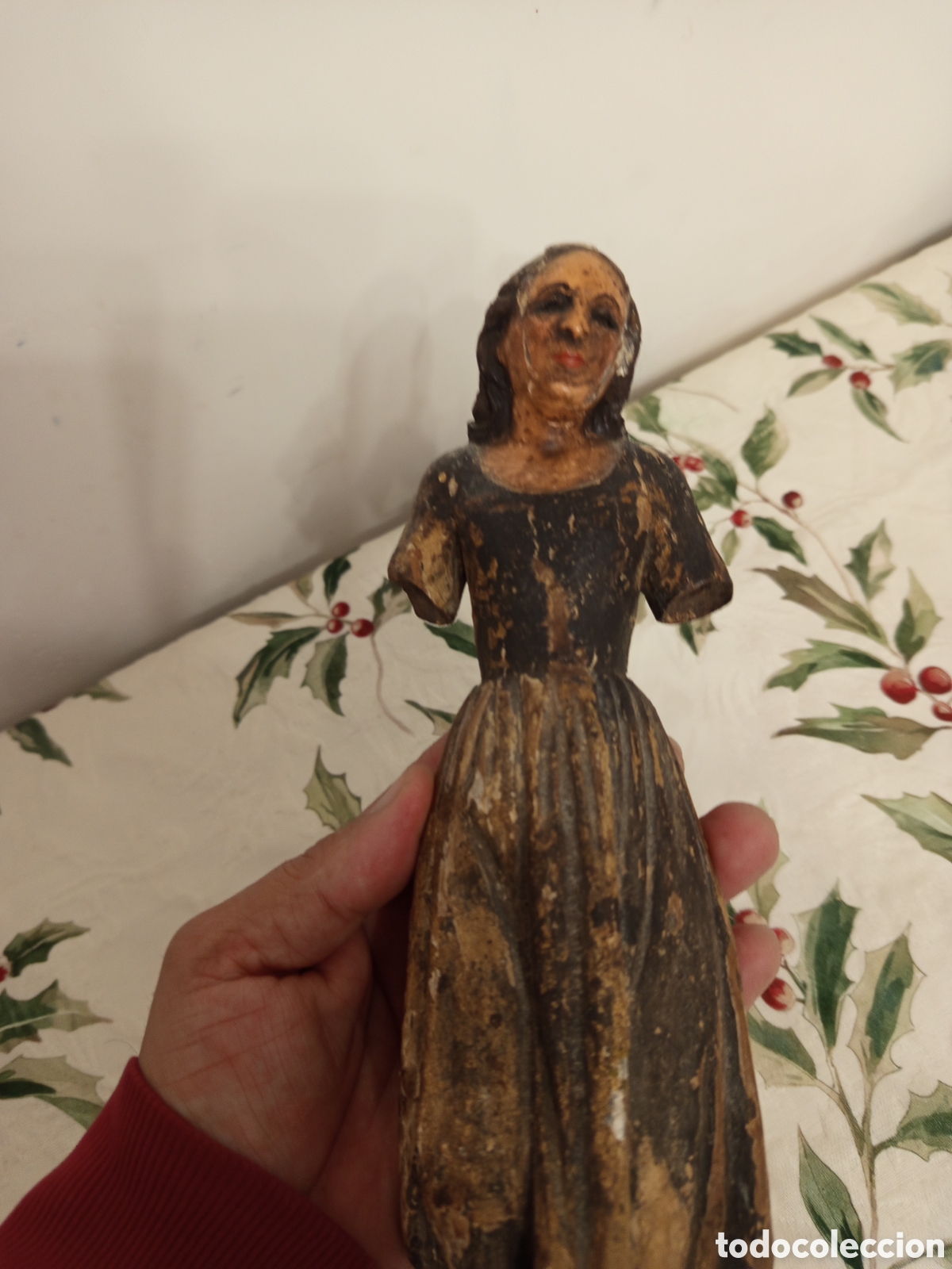 Arte: Talla de madera del 1800 - Foto 5