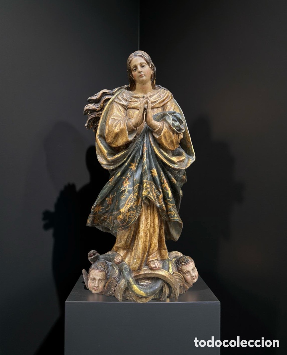 Arte: INMACULADA (SIGLO XVII) - Foto 1