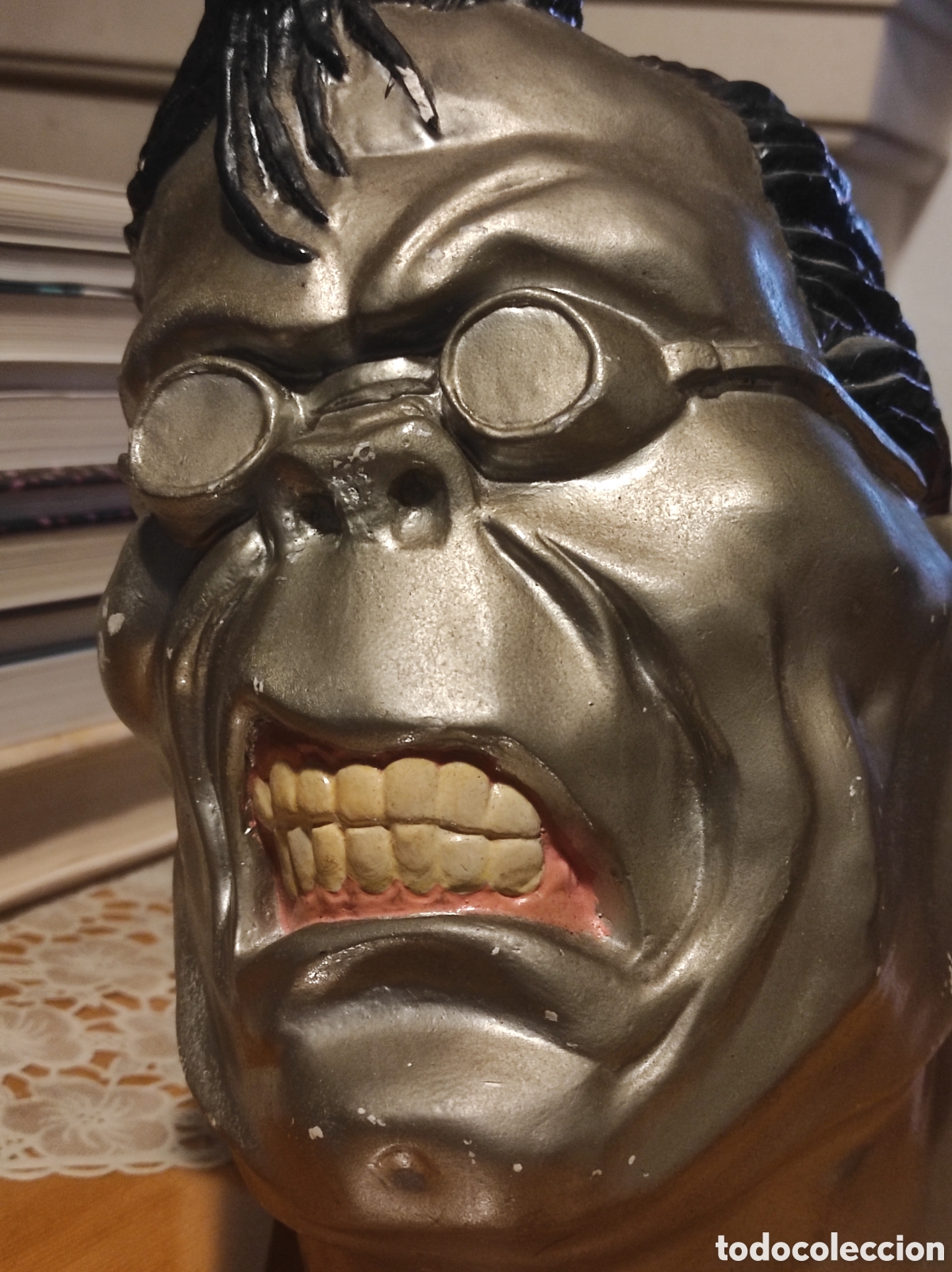 Arte: TANINO LIBERATORE. - RanXerox. Escultura busto &uacute;nico coleccionistas