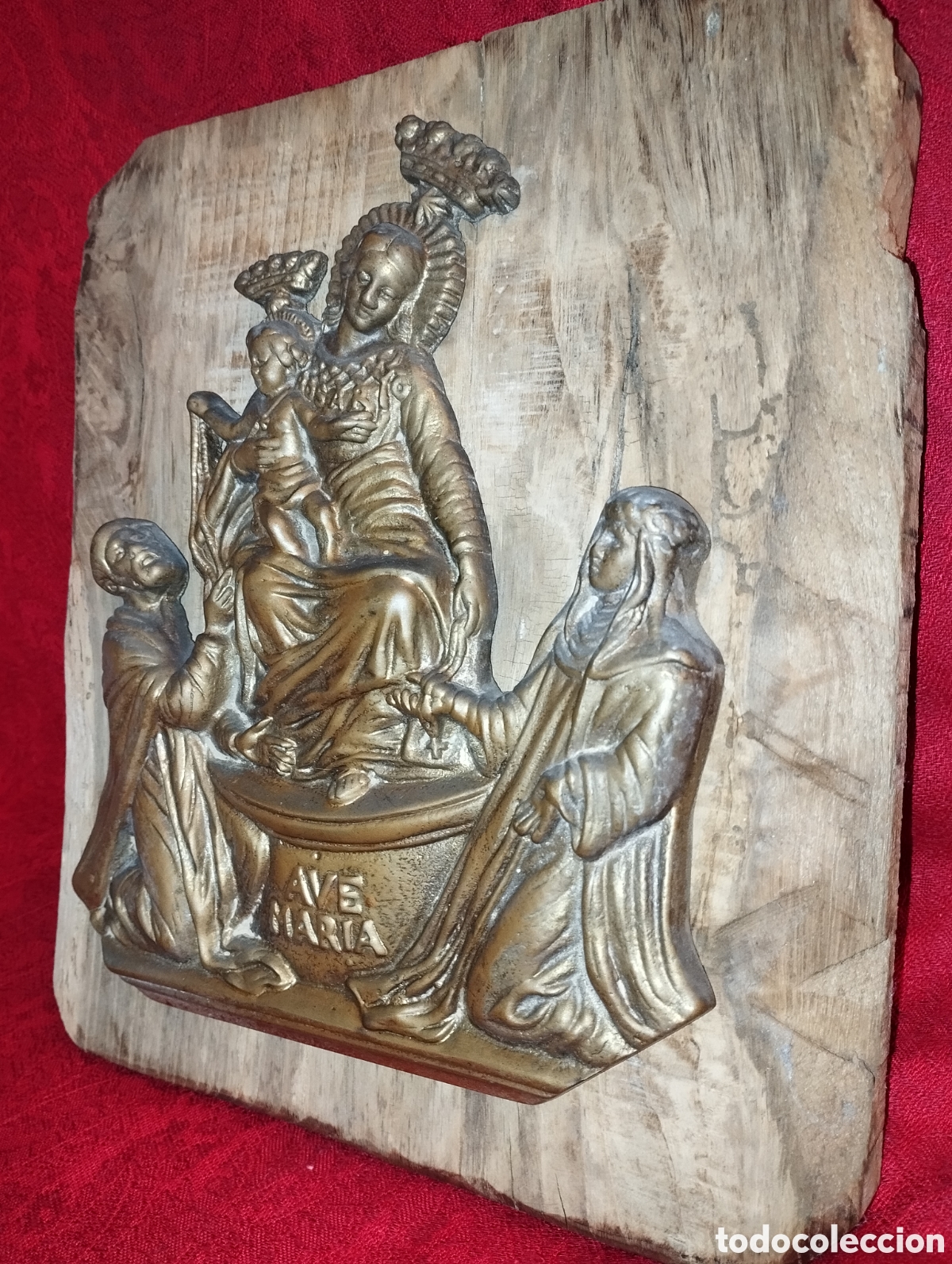 Arte: Antigua Ave Mar&iacute;a Bronce. - Foto 7