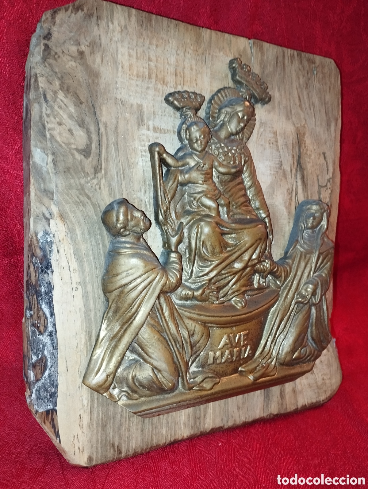 Arte: Antigua Ave Mar&iacute;a Bronce. - Foto 8