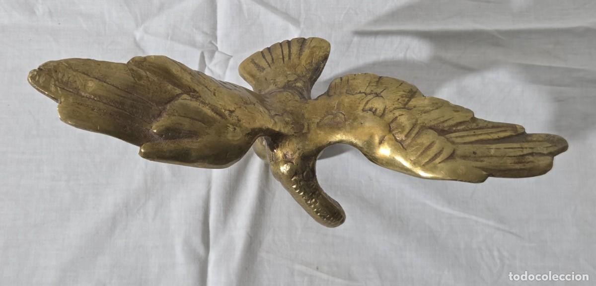 Arte: Aguila sobre esfera en bronce macizo - Foto 12