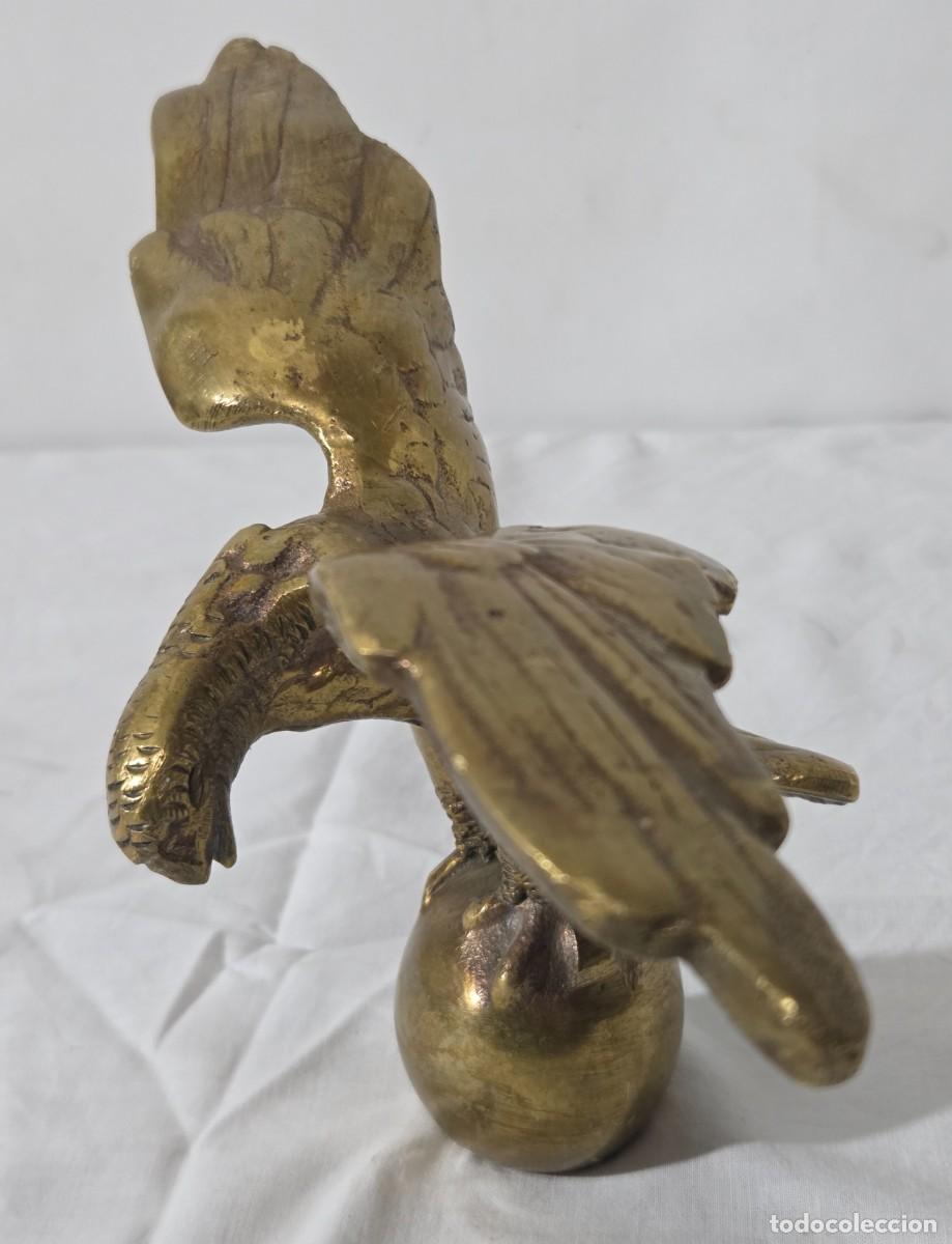 Arte: Aguila sobre esfera en bronce macizo - Foto 13