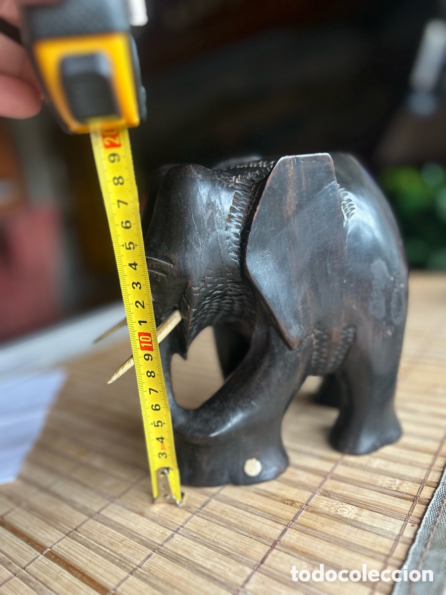 Arte: Elefante de &Eacute;bano y Marfil - Foto 1