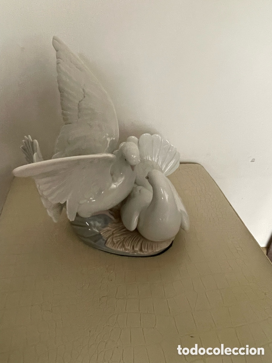 Arte: Lladr&oacute; Pareja de palomas - Foto 2