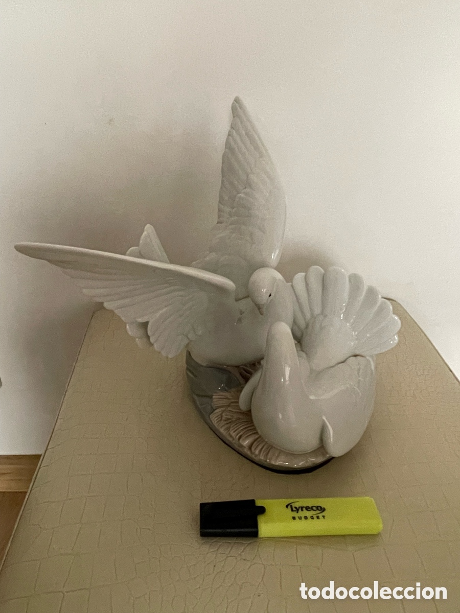 Arte: Lladr&oacute; Pareja de palomas - Foto 3